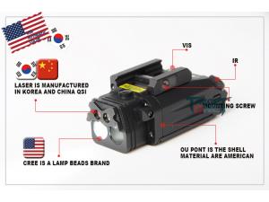 Target One DBAL-PL LED white light founction version + Laser with indicate IR founction (CNC version)